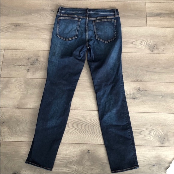 Tory Burch | Dark Wash Skinny Jeans | Size 31 - Picture 3 of 7